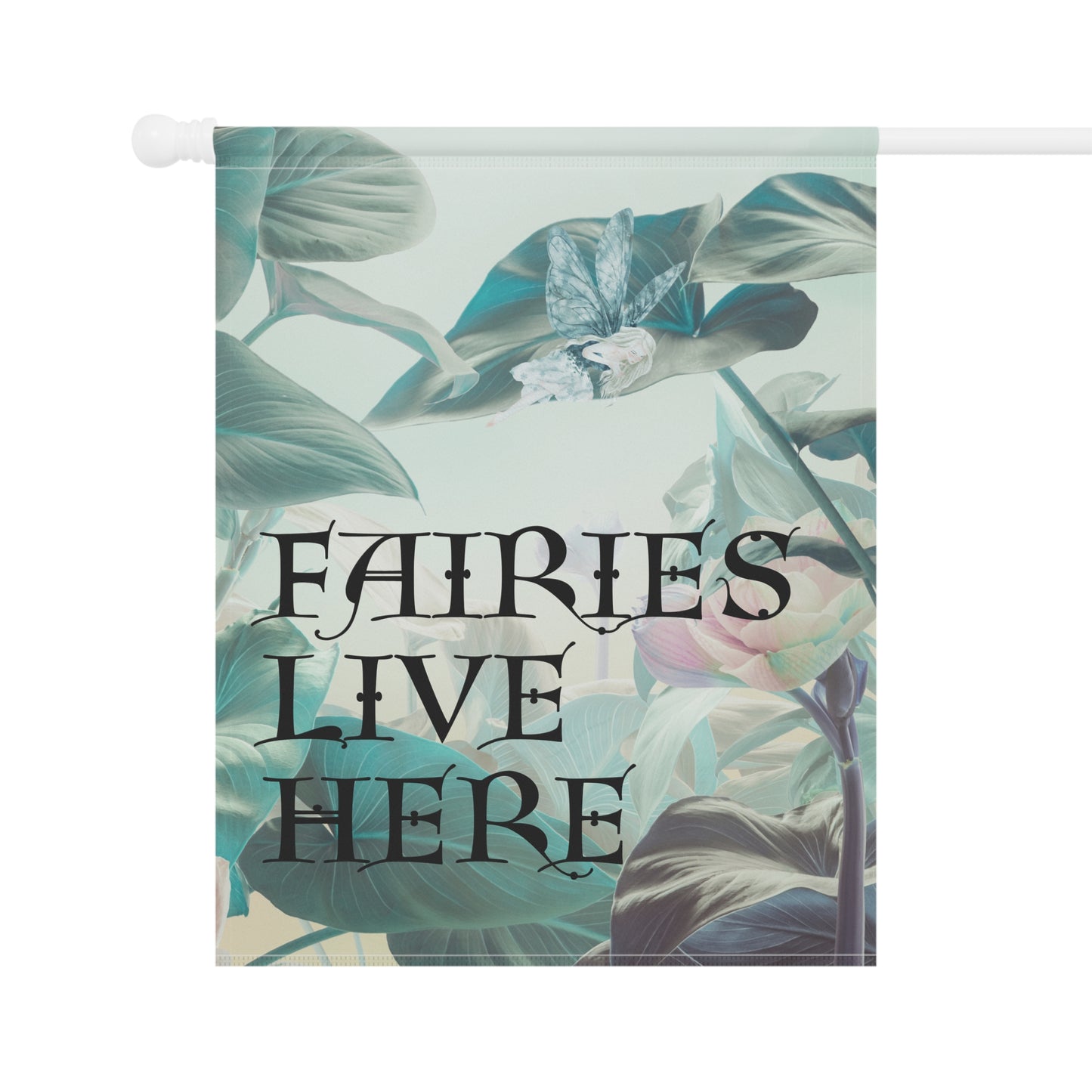 Fairies Live Here Garden Sign