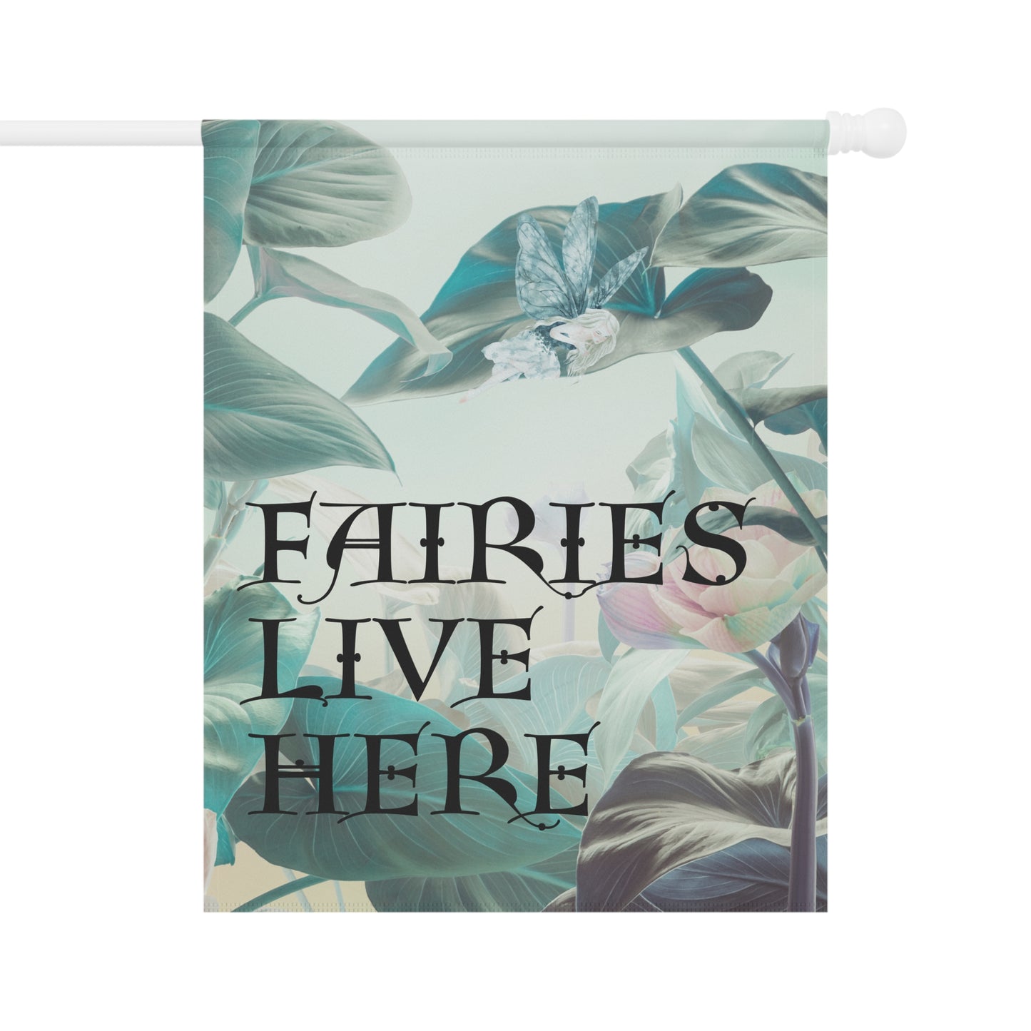 Fairies Live Here Garden Sign