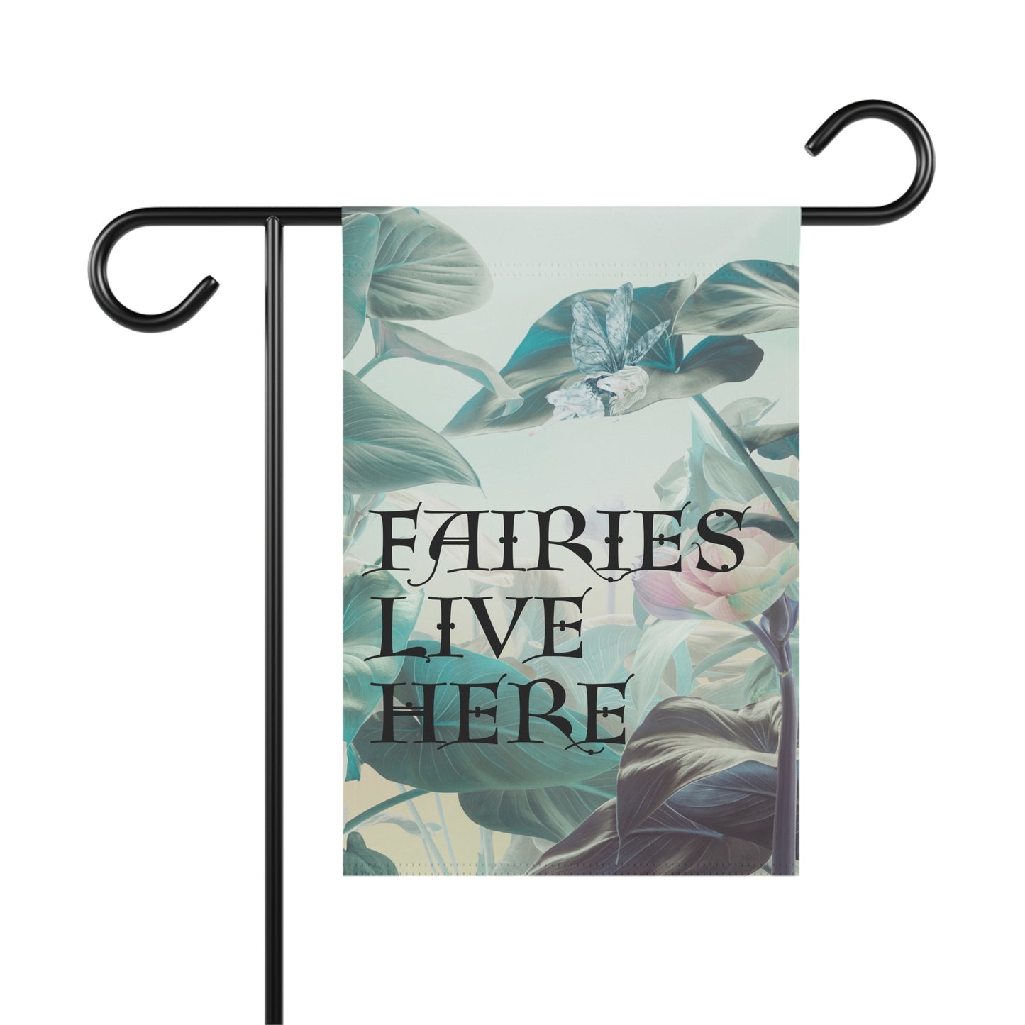 Fairies Live Here Garden Sign