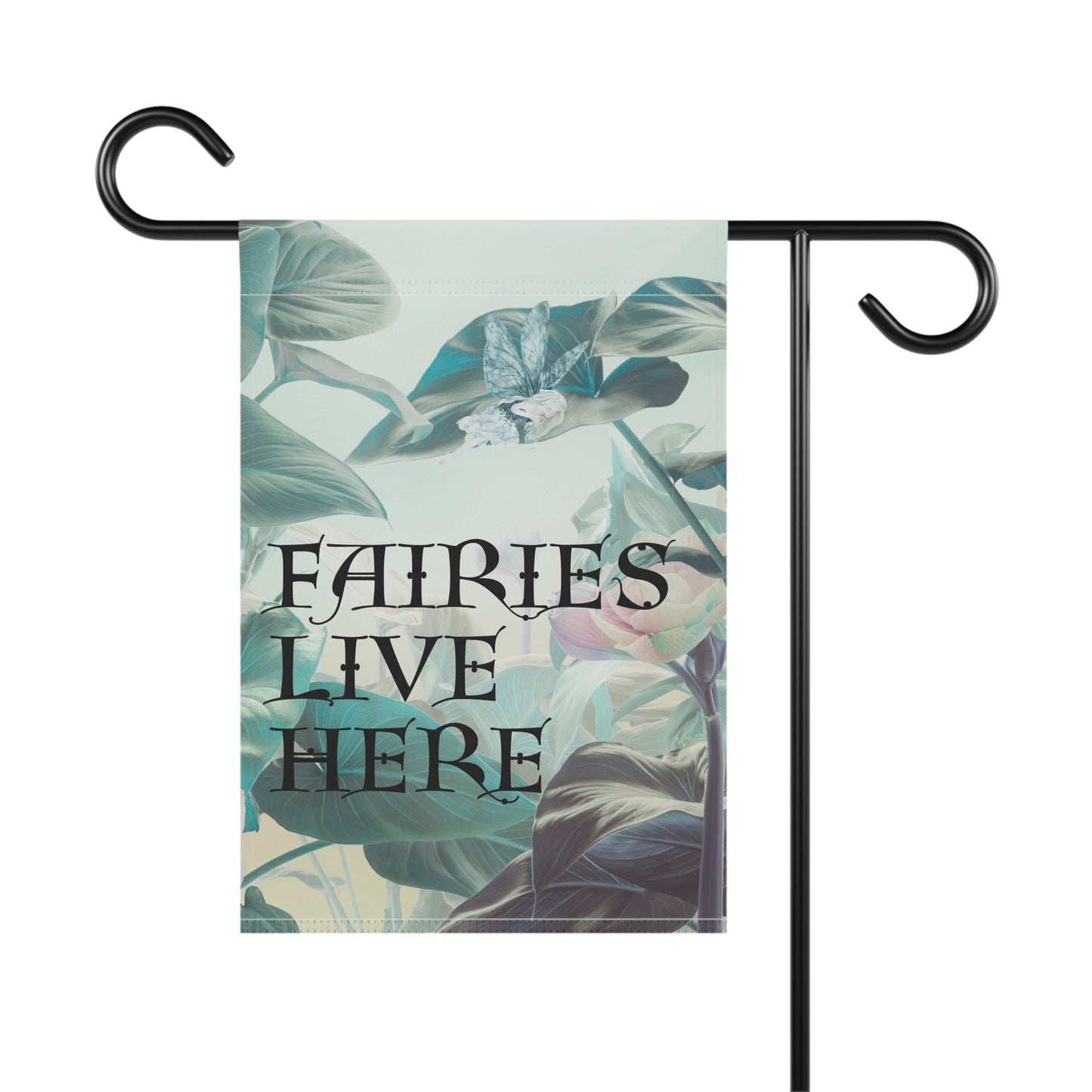 Fairies Live Here Garden Sign