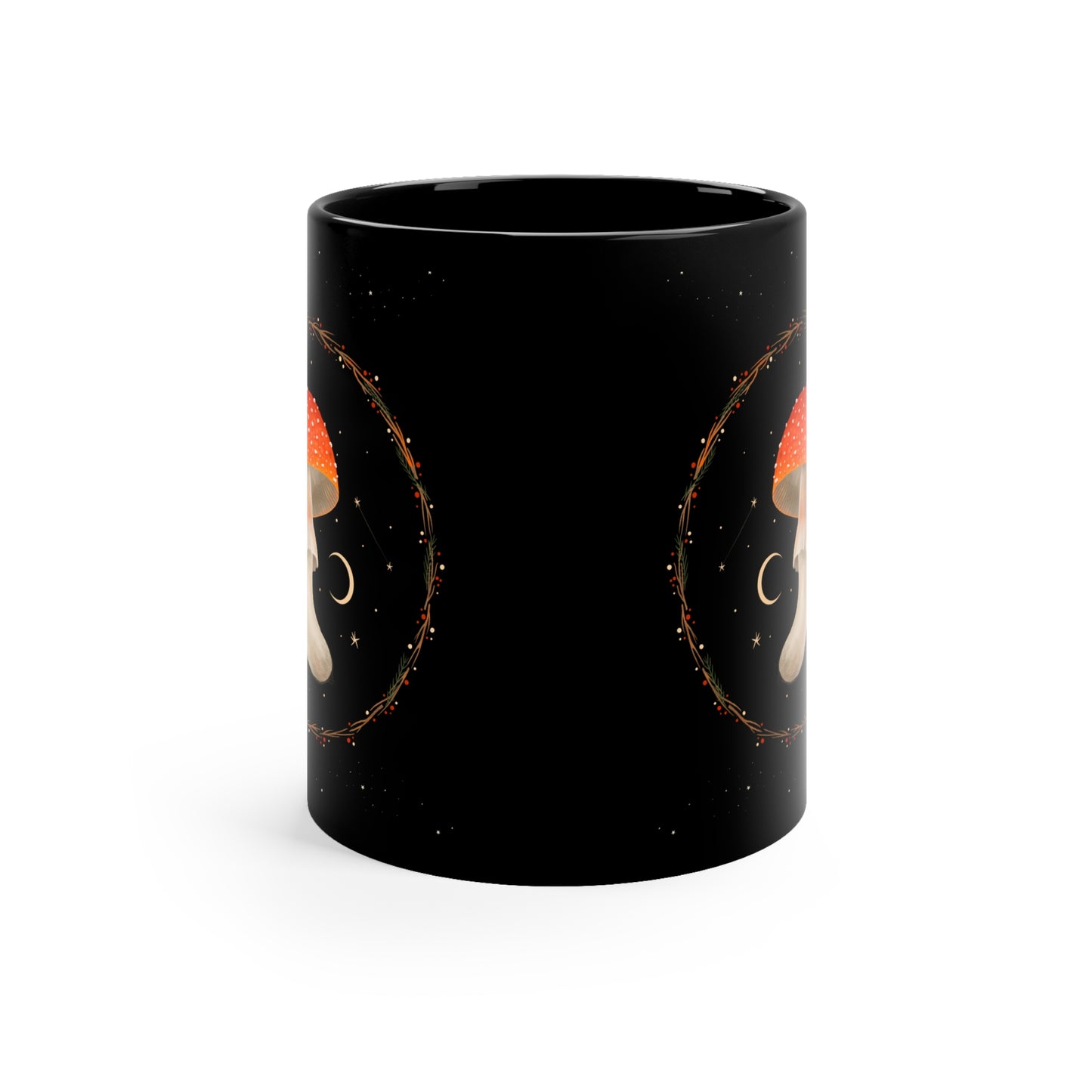 Mushy Black Mug
