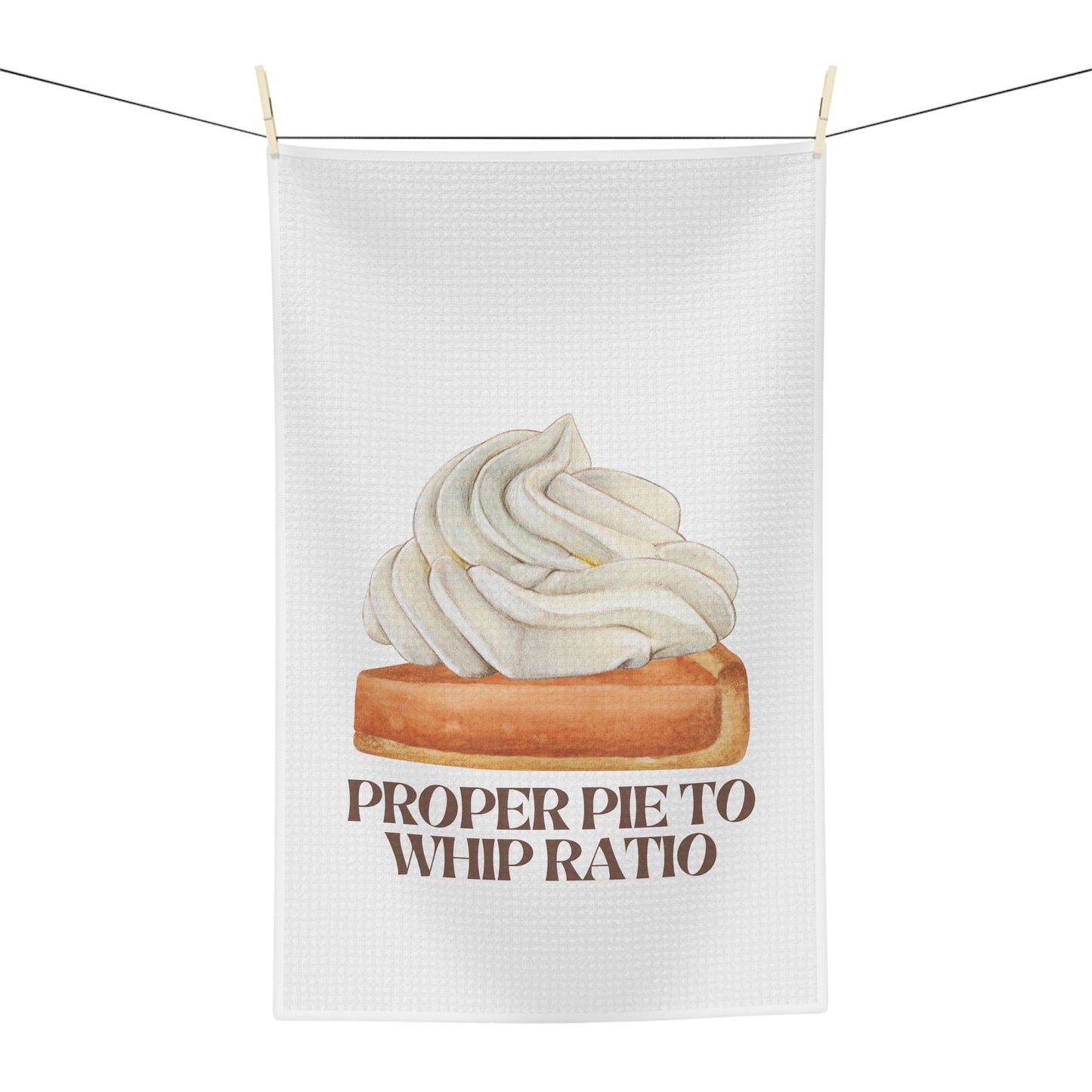 How I Like My Pumpkin Pie Soft Tea Towel