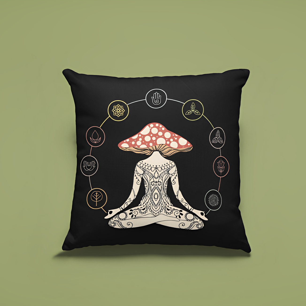 Shroomy Divine Cover & Pillow (3 Sizes)