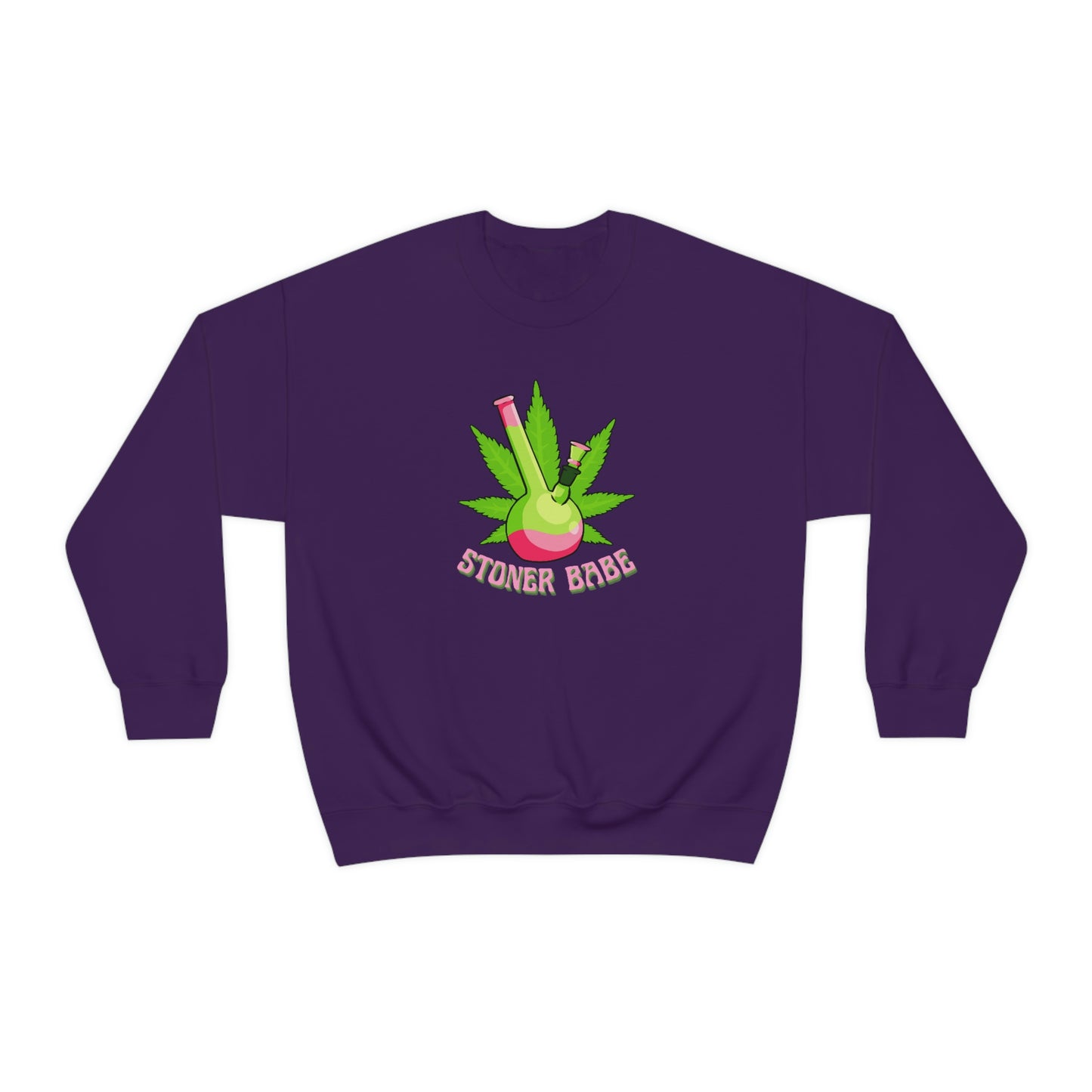 Stoner Babe Bong Sweatshirt