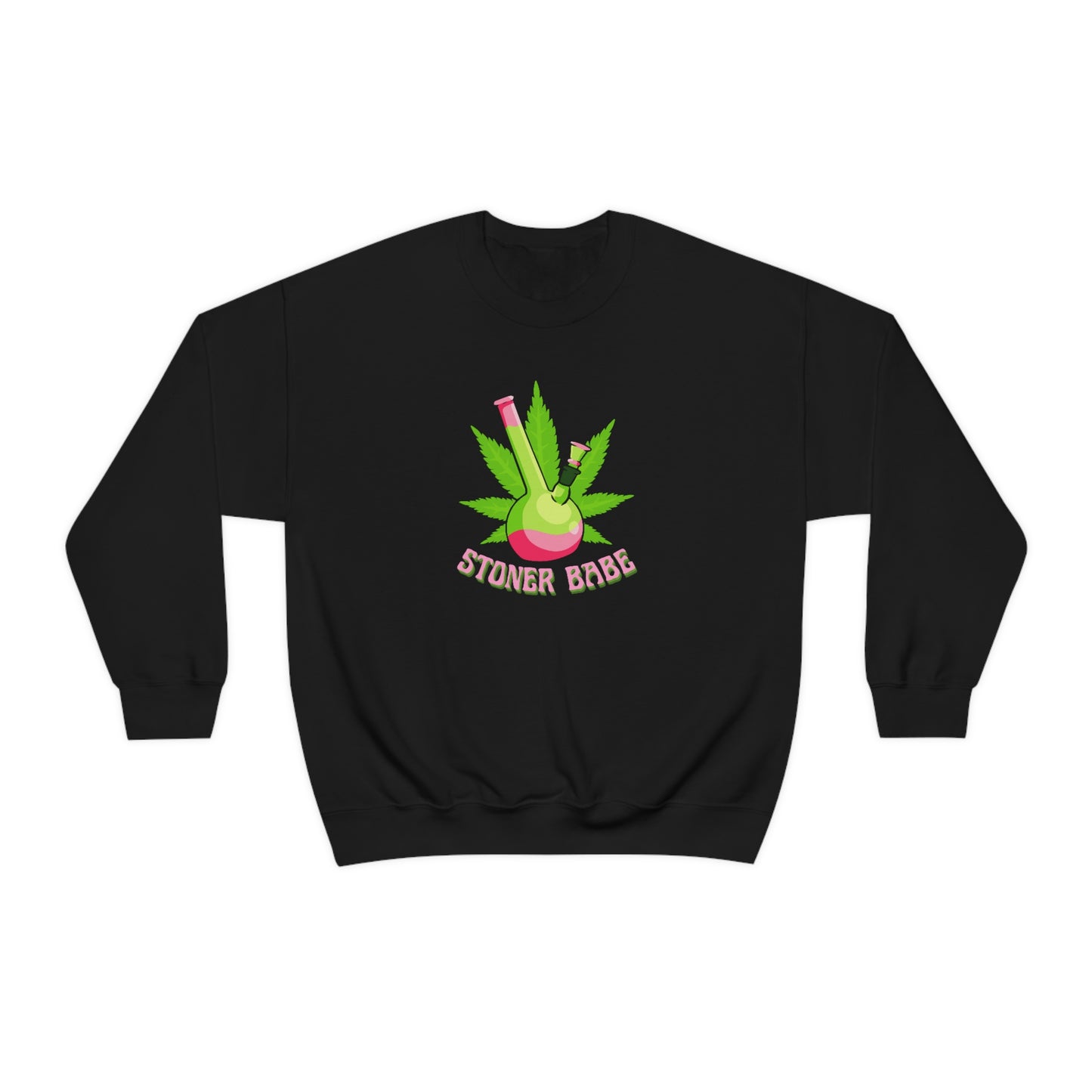 Stoner Babe Bong Sweatshirt