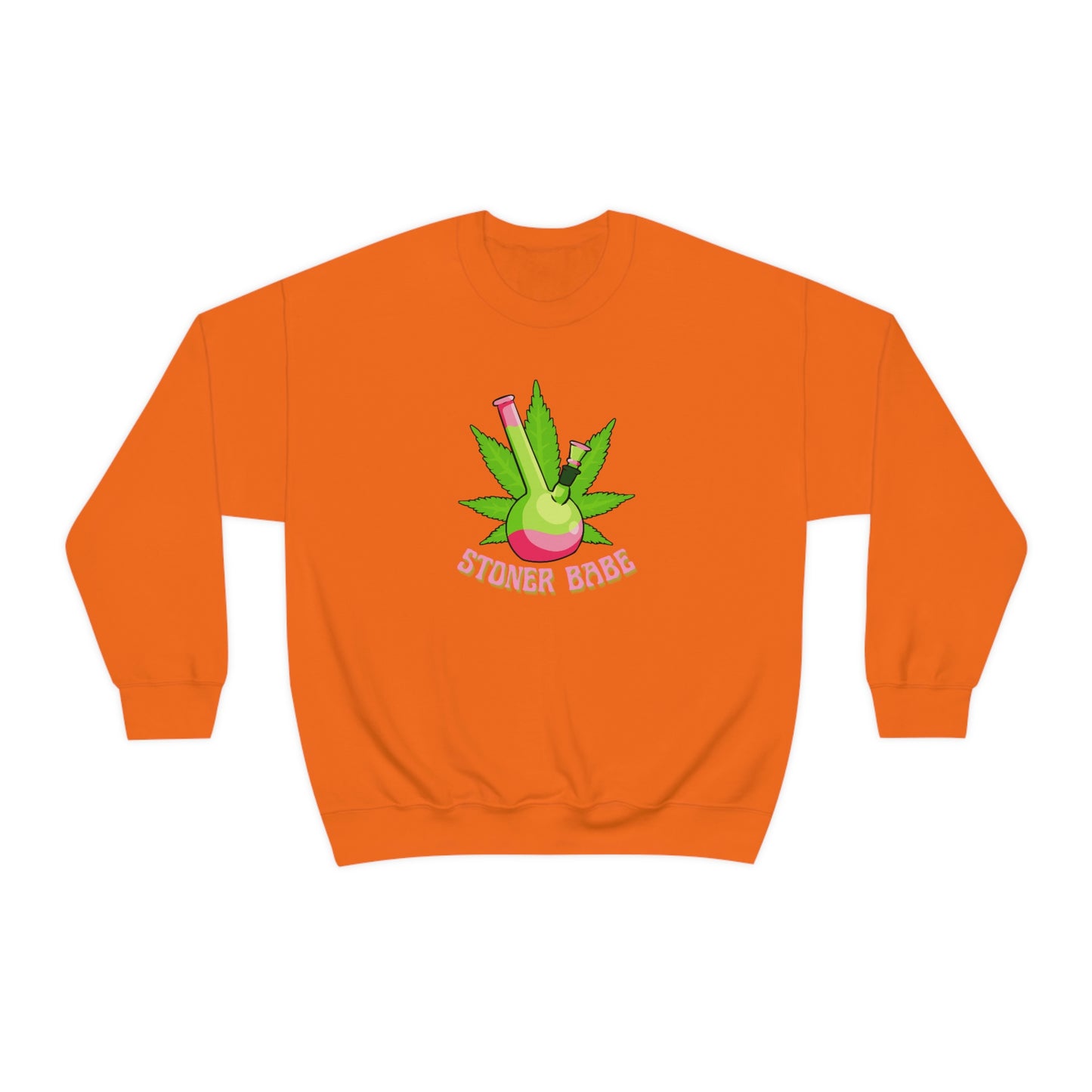 Stoner Babe Bong Sweatshirt