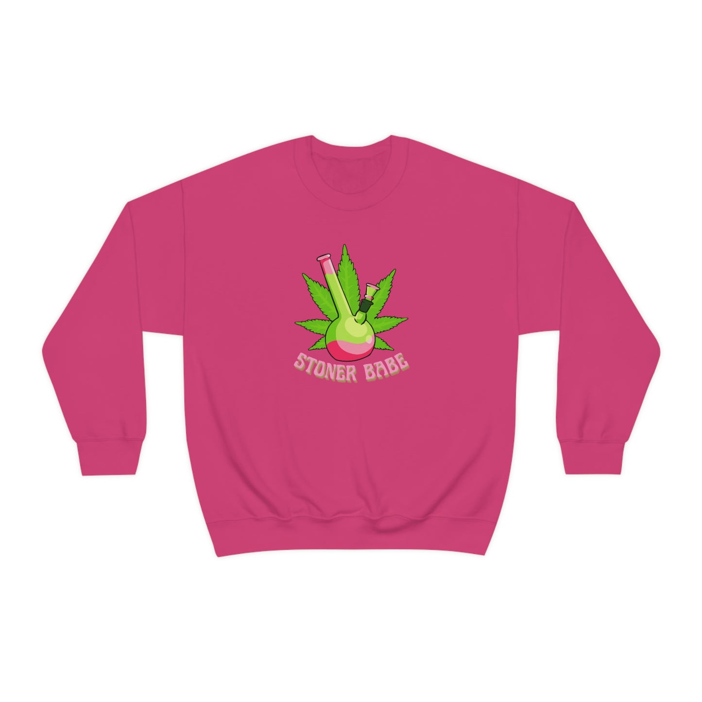 Stoner Babe Bong Sweatshirt