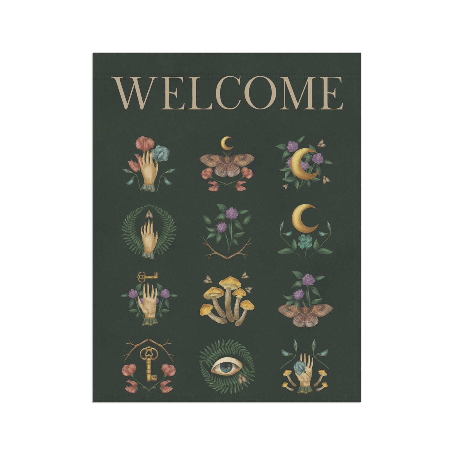 Garden Flag Divine House Sign