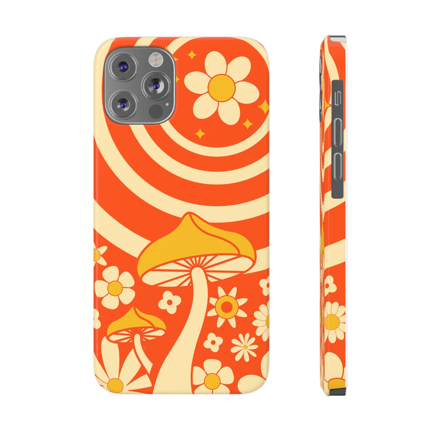 Retro Mushroom Phone Case (26 Phone Types)