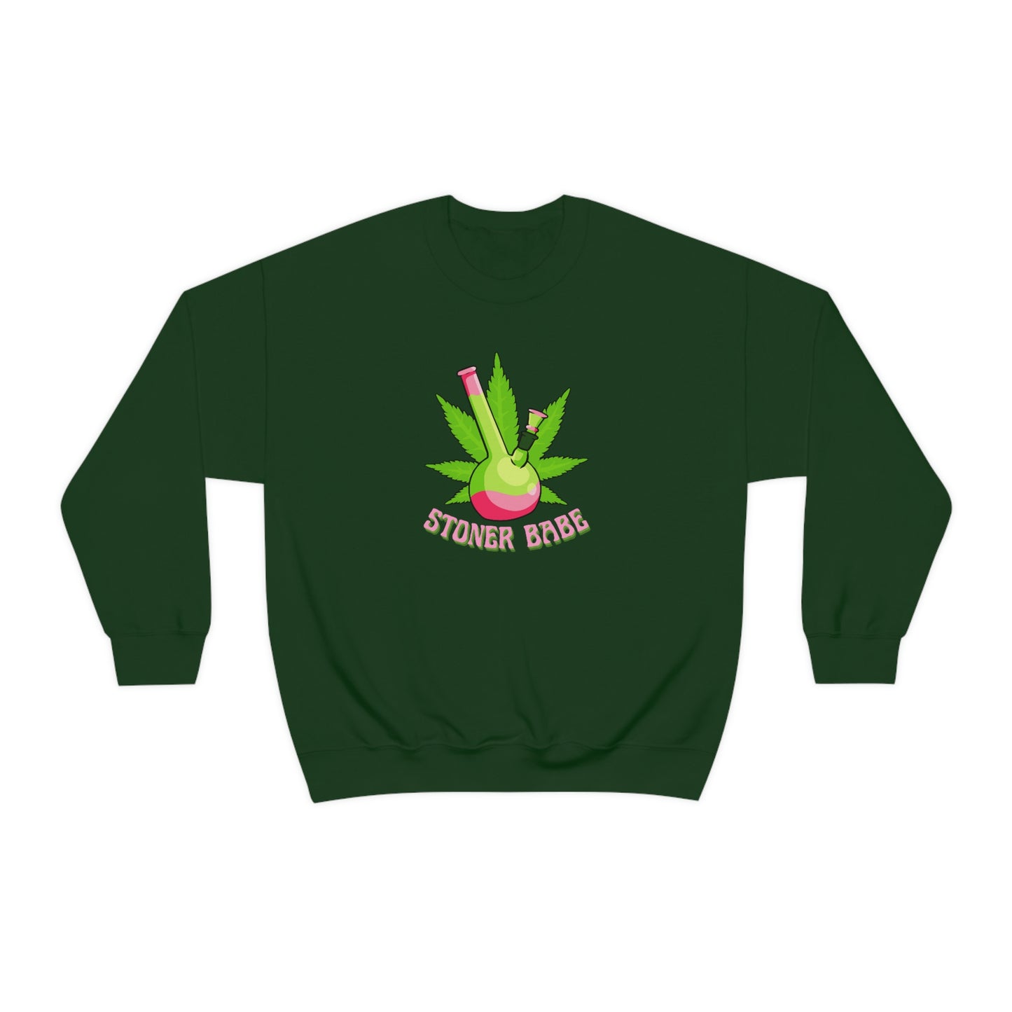 Stoner Babe Bong Sweatshirt