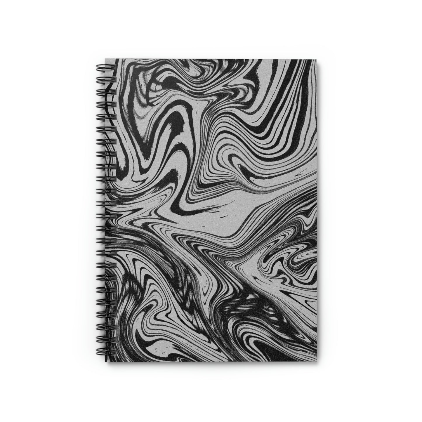 Groovy Monochrome Lined Notebook