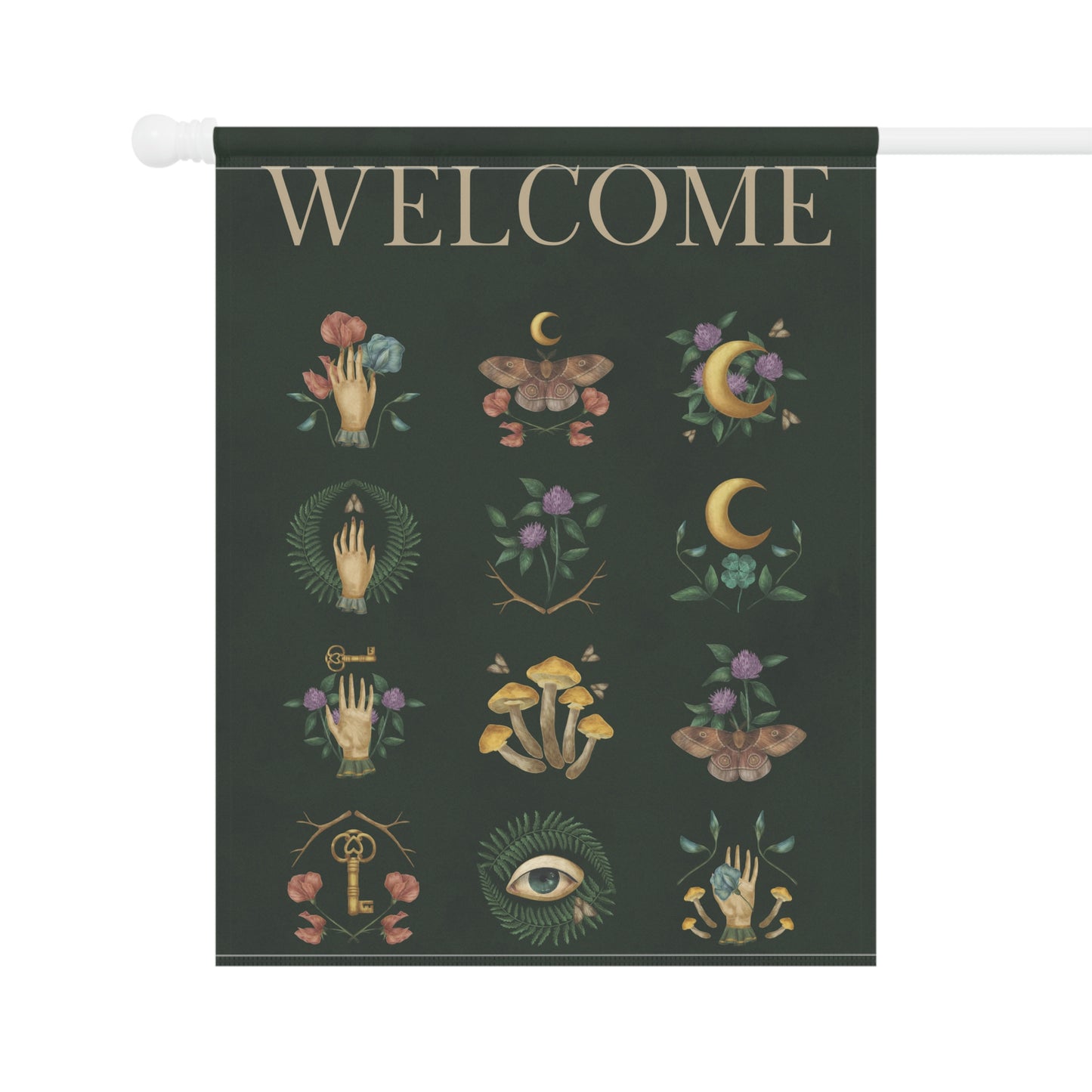 Garden Flag Divine House Sign