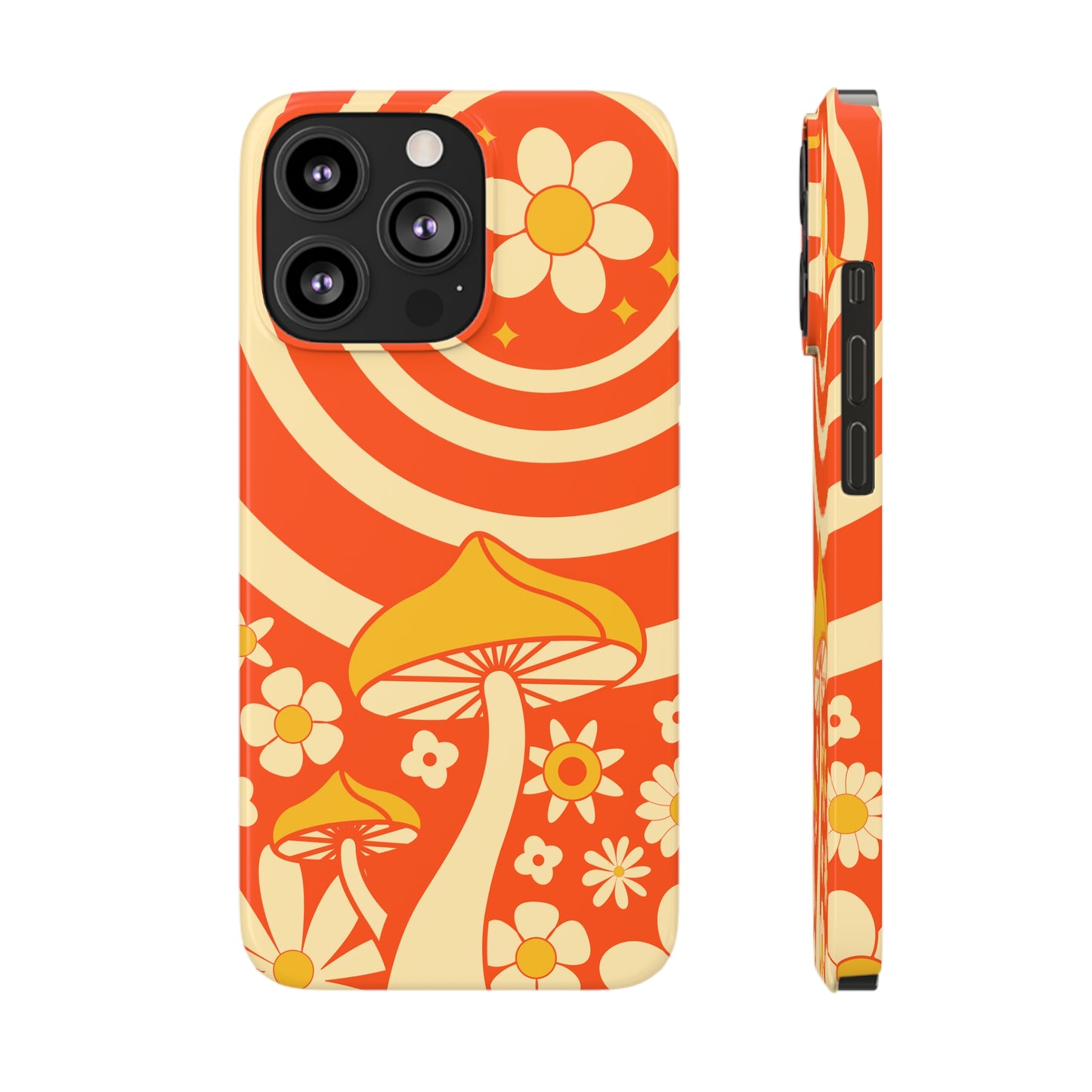 Retro Mushroom Phone Case (26 Phone Types)