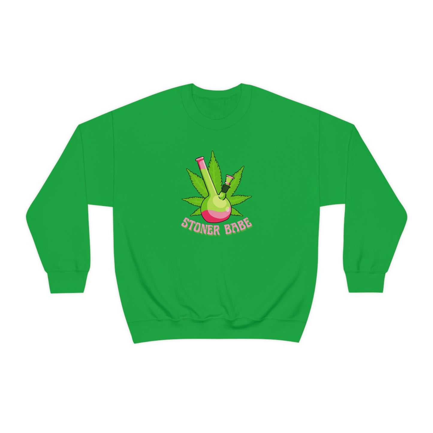 Stoner Babe Bong Sweatshirt