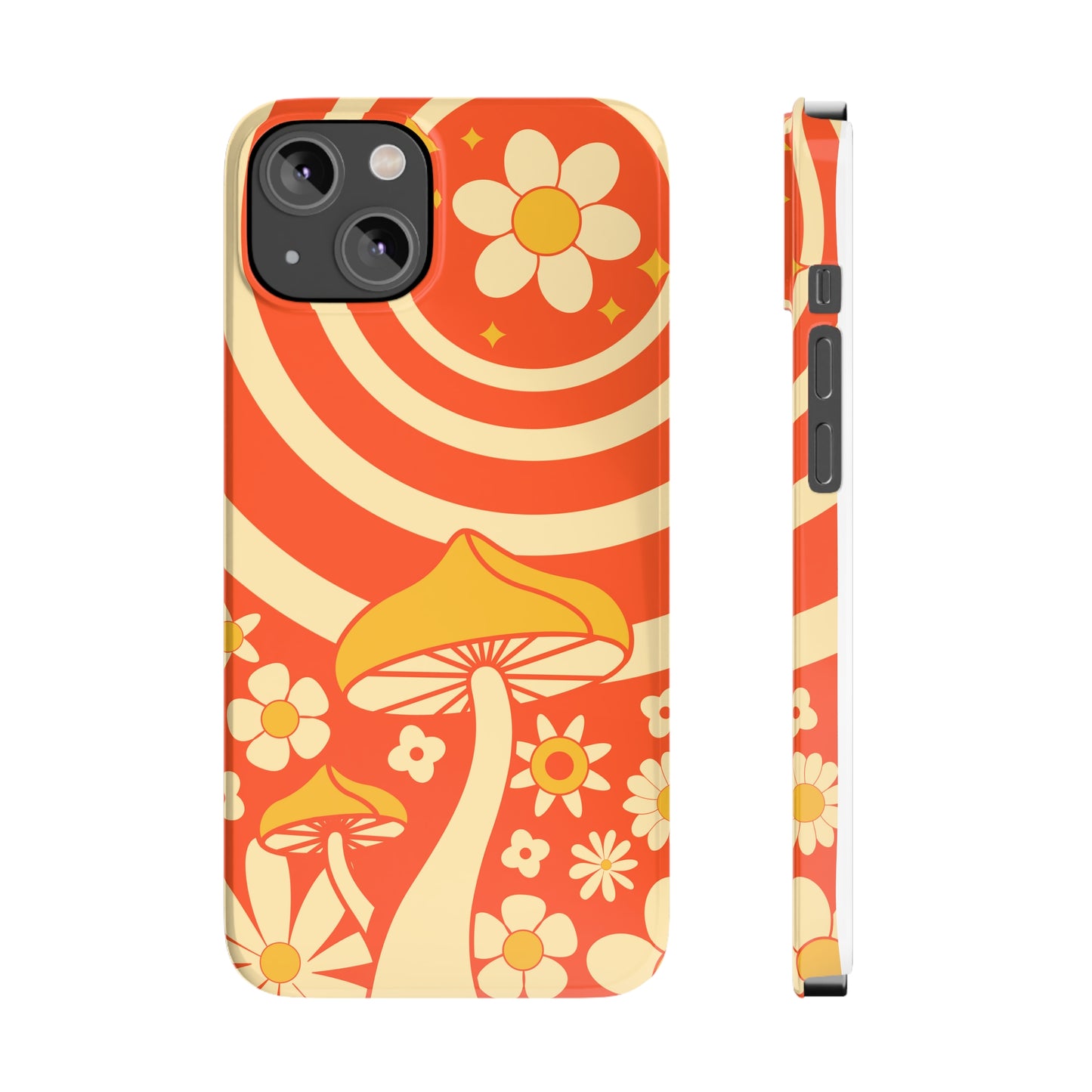 Retro Mushroom Phone Case (26 Phone Types)