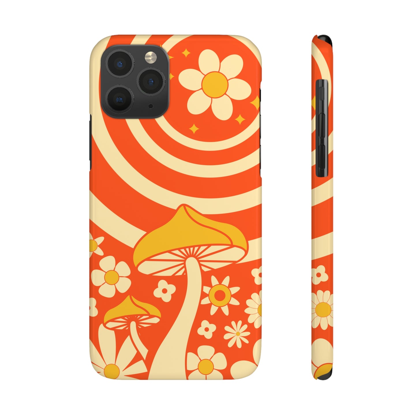 Retro Mushroom Phone Case (26 Phone Types)