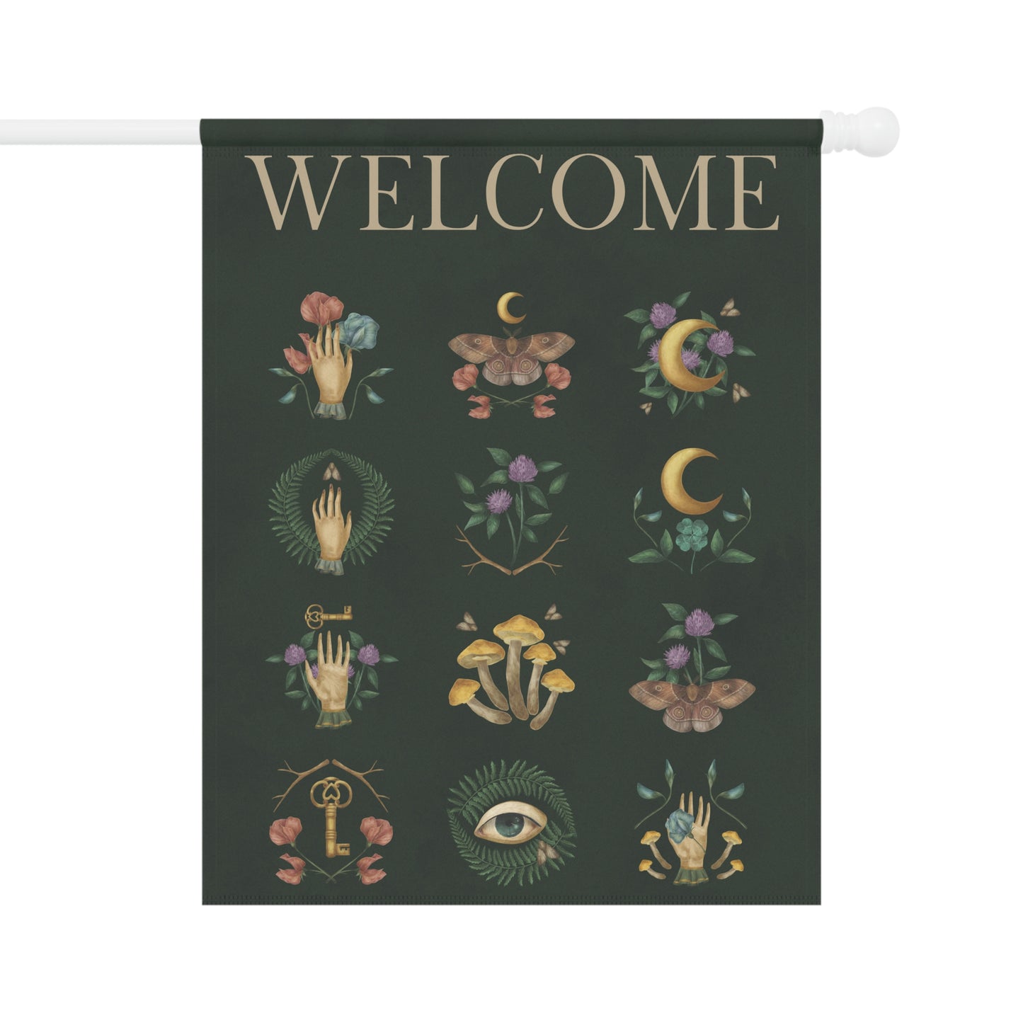 Garden Flag Divine House Sign