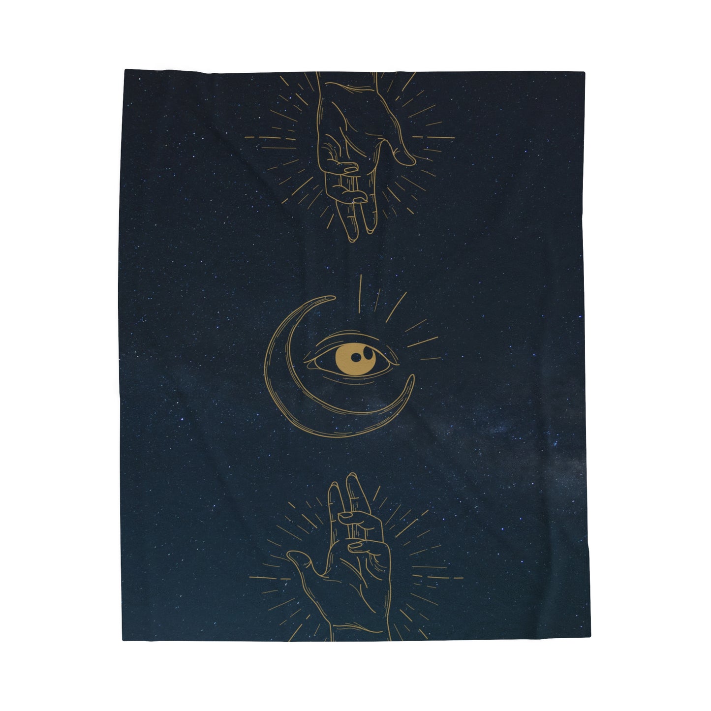 Divine Moon Plush Blanket
