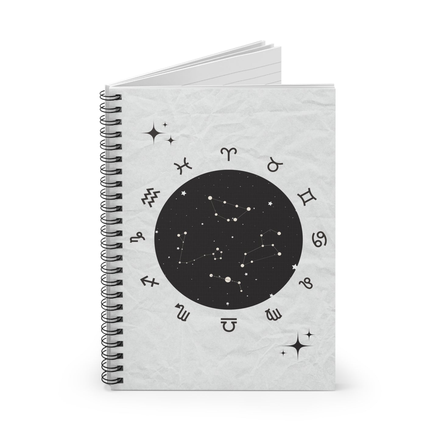 Zodiac Constellation Lined Journal