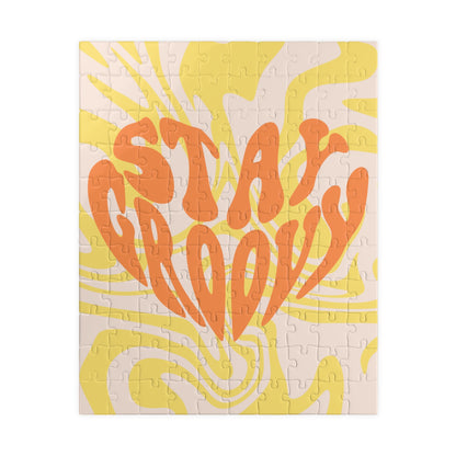 Stay Groovy Puzzle (110, 252, 500 piece options)