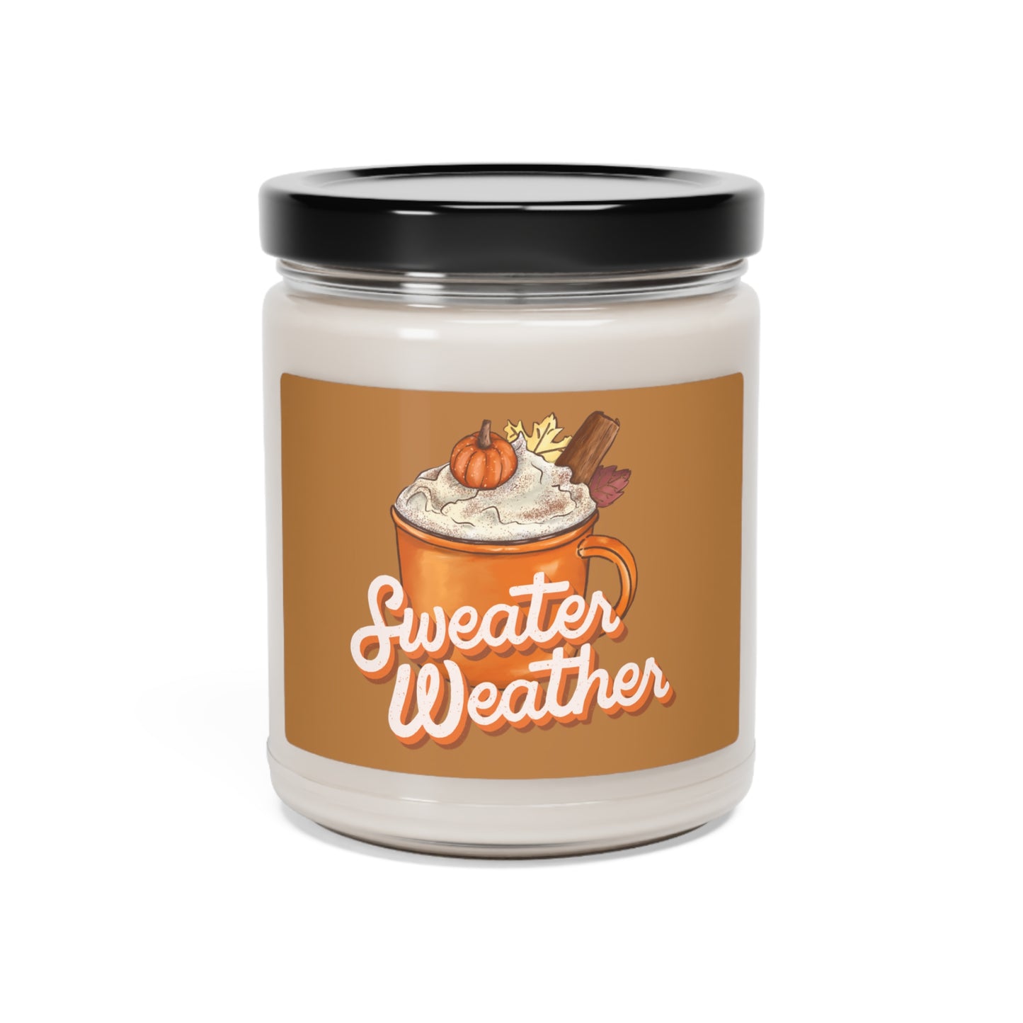 Sweater Weather Cinnamon Vanilla Soy Candle, 9oz