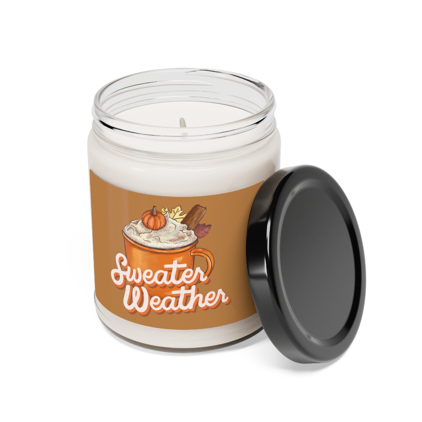 Sweater Weather Cinnamon Vanilla Soy Candle, 9oz