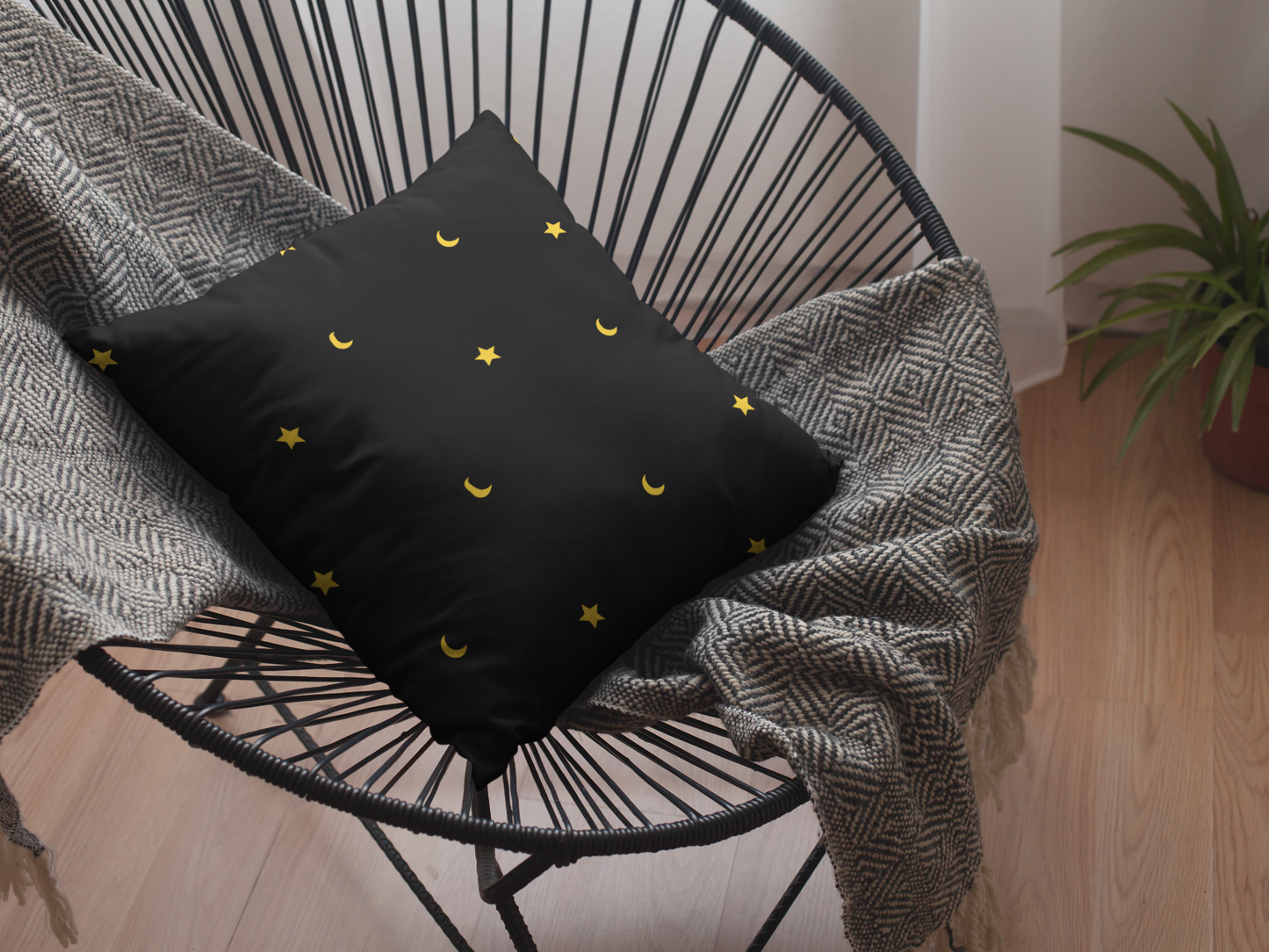Moon & Star Cover & Pillow (3 Sizes)