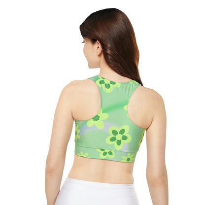 Green Vintage Yoga Top