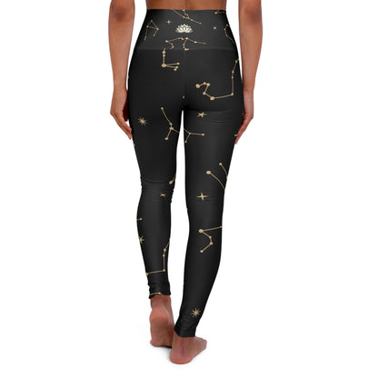 Constellation Black Leggings