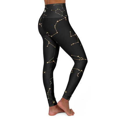 Constellation Black Leggings