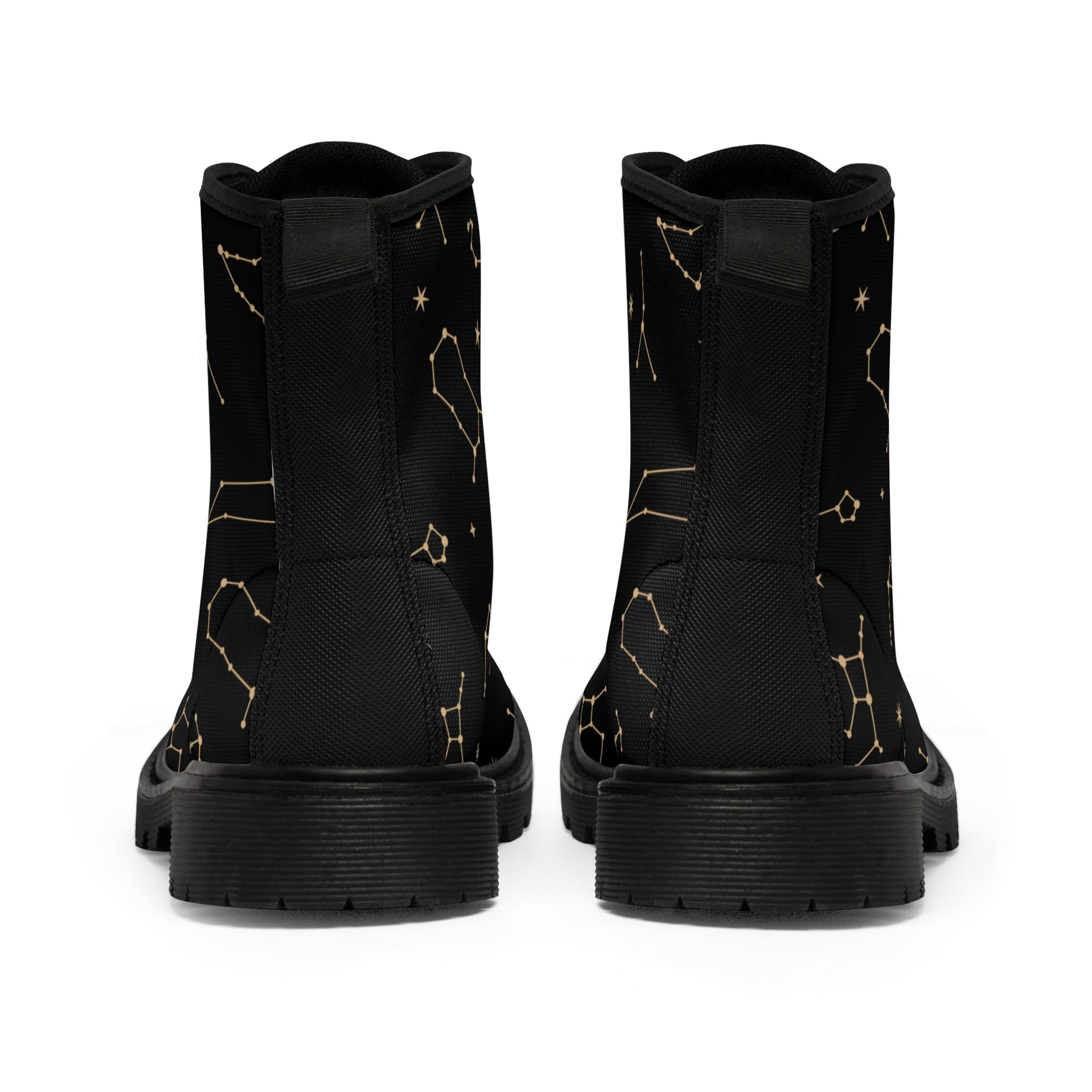 Celestial Constellation Black Boots – Black Lotus Design Shop